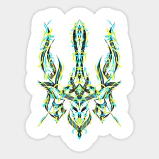 Coat of arms Ukraine Sticker